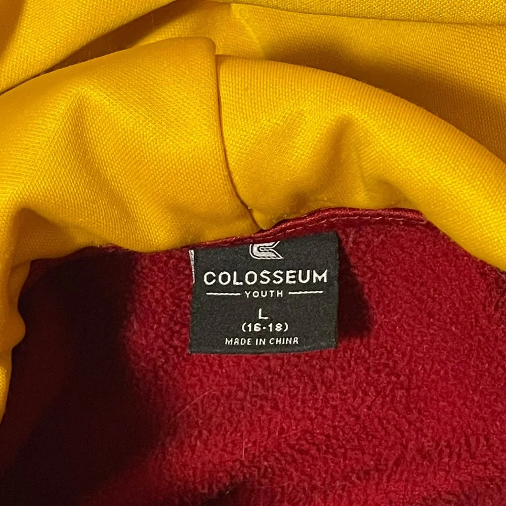 Youth Colosseum Iowa State Cyclones Hoodie - Fleece Lined - Size Large 16-18